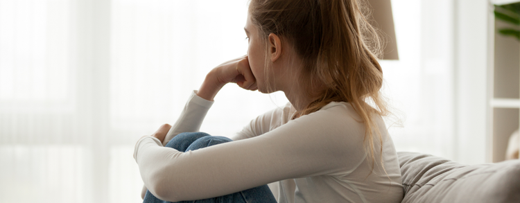 Woman thinking